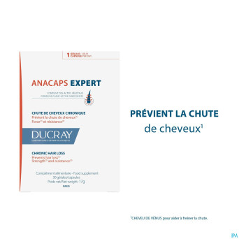 Ducray anacaps expert a/chute progressive  caps 90
