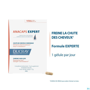 Ducray anacaps expert a/chute progressive  caps 90