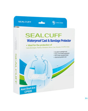 Adhome housse wtp platre douche sealcuff demi bras