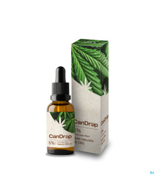 Candrop 5% huile cbd    10ml cbx medical