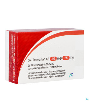 Co-olmesartan ab 40mg/25,0mg comp pell 28