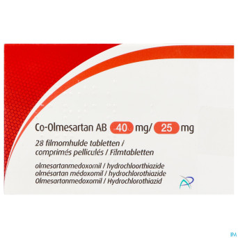 Co-olmesartan ab 40mg/25,0mg comp pell 28