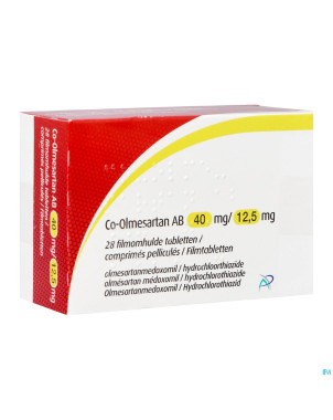 Co-olmesartan ab 40mg/12,5mg comp pell 28