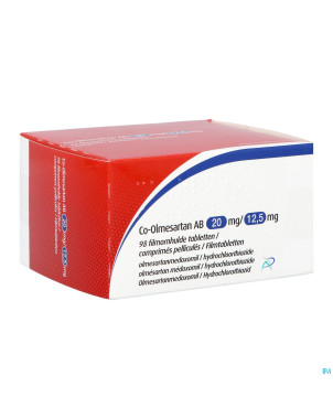 Co-olmesartan ab 20mg/12,5mg comp pell 98