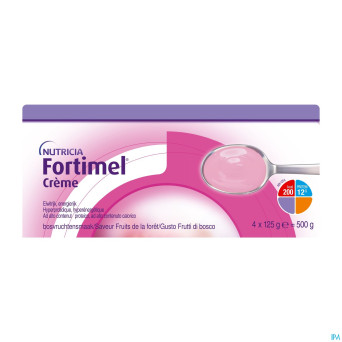Fortimel creme fruits forets 4x125g