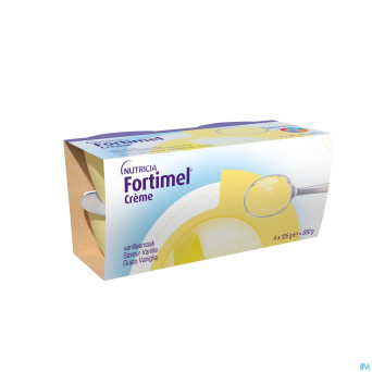 Fortimel creme vanille    4x125g