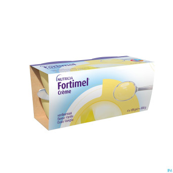 Fortimel creme vanille    4x125g