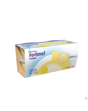 Fortimel creme vanille    4x125g