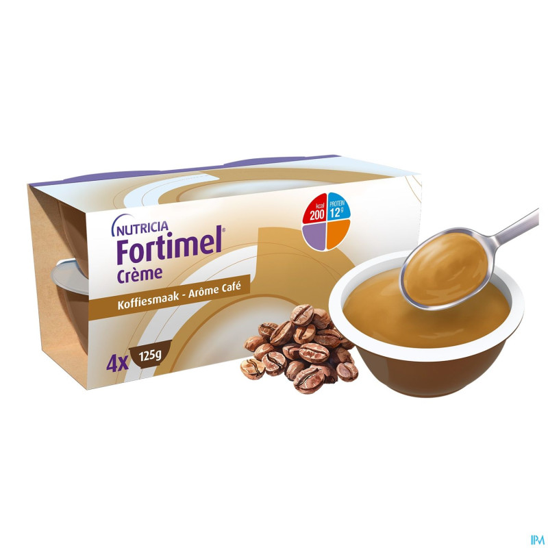 Fortimel creme cafe 4x125g