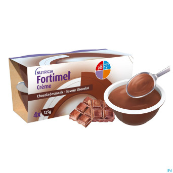 Fortimel creme chocolat    4x125g