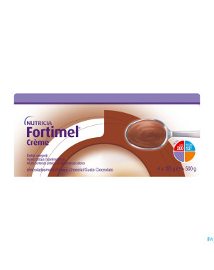 Fortimel creme chocolat    4x125g