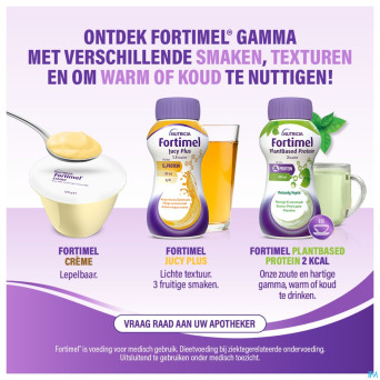 Fortimel creme chocolat    4x125g