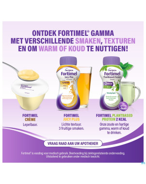 Fortimel creme chocolat    4x125g