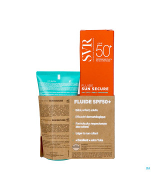 Svr sleeve sun secure fluid spf50+&a/sol 50ml grat