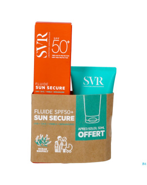 Svr sleeve sun secure fluid spf50+&a/sol 50ml grat