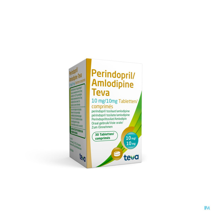 Perindopril amlodipine teva 10mg/10mg comp  30