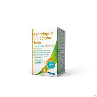 Perindopril amlodipine teva 10mg/10mg comp  30