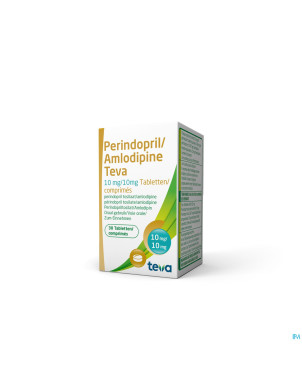 Perindopril amlodipine teva 10mg/10mg comp  30