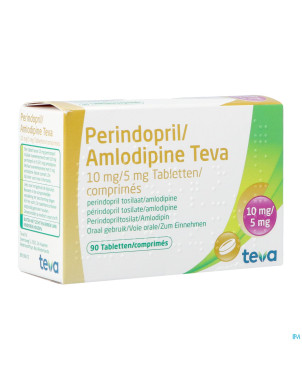 Perindopril amlodipine teva 10mg/ 5mg comp  90
