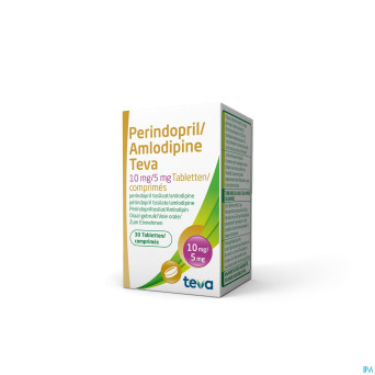 Perindopril amlodipine teva 10mg/ 5mg comp  30