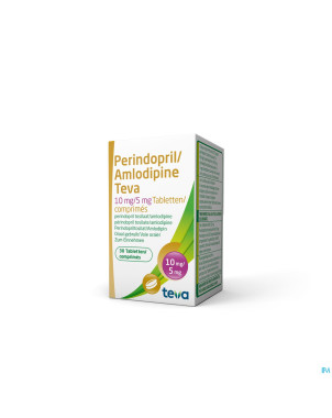 Perindopril amlodipine teva 10mg/ 5mg comp  30