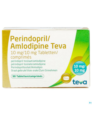 Perindopril amlodipine teva 10mg/10mg comp  90