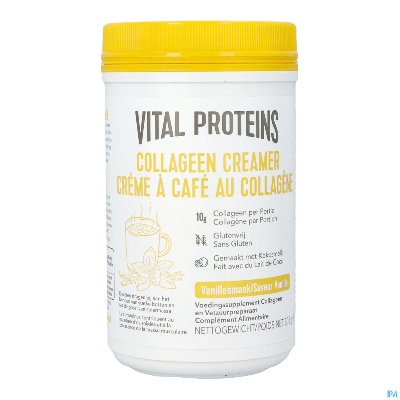 Vital proteins creme cafe collag. sav. vanil. 305g