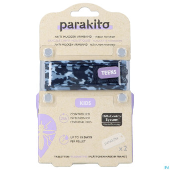 Para'kito bracelet teens blue camo