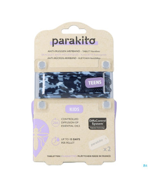Para'kito bracelet teens blue camo