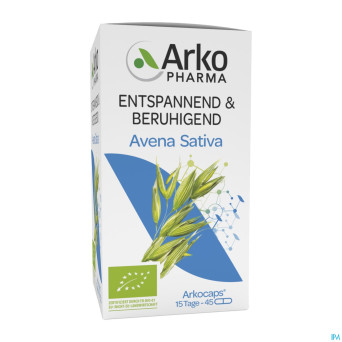Arkogelules avena sativa bio    caps 45
