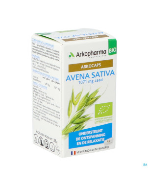 Arkogelules avena sativa bio    caps 45