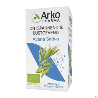 Arkogelules avena sativa bio    caps 45