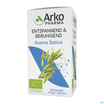 Arkogelules avena sativa bio    caps 45