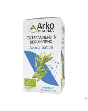 Arkogelules avena sativa bio    caps 45
