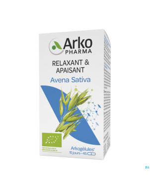 Arkogelules avena sativa bio    caps 45