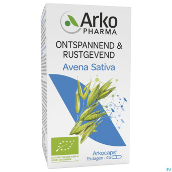 Arkogelules avena sativa bio    caps 45