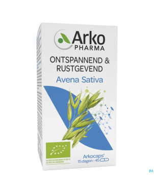 Arkogelules avena sativa bio    caps 45