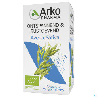 Arkogelules avena sativa bio    caps 45