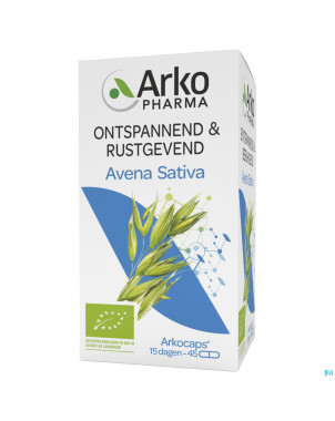 Arkogelules avena sativa bio    caps 45