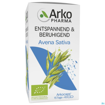 Arkogelules avena sativa bio    caps 45