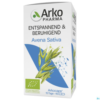 Arkogelules avena sativa bio    caps 45