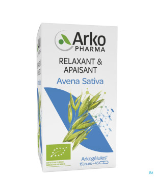 Arkogelules avena sativa bio    caps 45