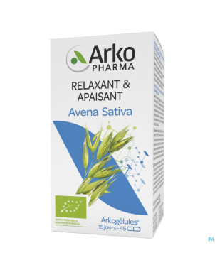 Arkogelules avena sativa bio    caps 45