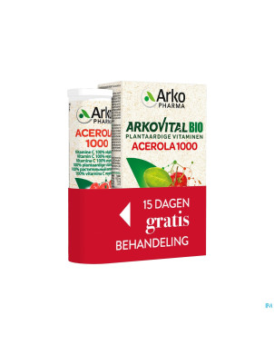 Arkovital acerola 1000 bio    comp 30 + comp 15