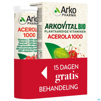 Arkovital acerola 1000 bio    comp 30 + comp 15