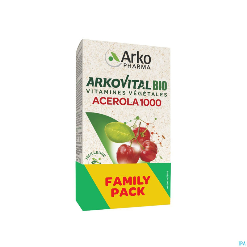 Arkovital acerola 1000 bio duopack    comp 2x30