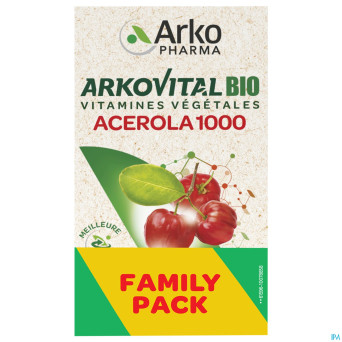 Arkovital acerola 1000 bio duopack    comp 2x30