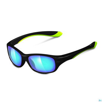 Eureka care lunettes sol enf noir-vert  2- 4ans