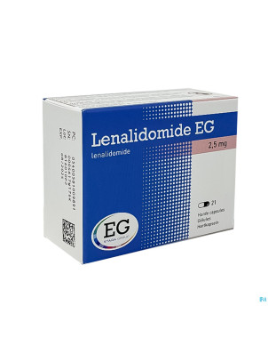 Lenalidomide eg  2,5mg caps dur 21