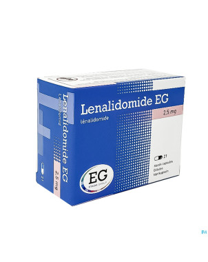Lenalidomide eg  2,5mg caps dur 21